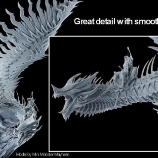 Elegoo Water Washable 8K Resin High Detail for DLP MSLA LCD 3D Printer